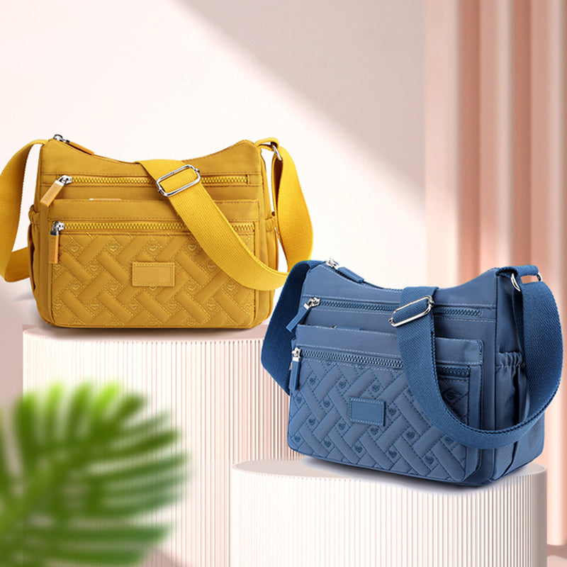 Nylon Shoulder Messenger Bag Lightweight Durable Everyday Use
