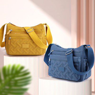 Nylon Shoulder Messenger Bag Lightweight Durable Everyday Use