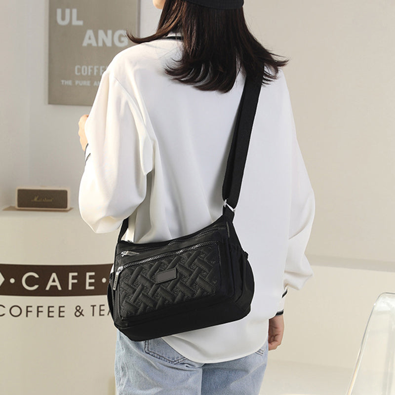 Nylon Shoulder Messenger Bag Lightweight Durable Everyday Use