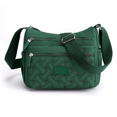Nylon Shoulder Messenger Bag Lightweight Durable Everyday Use