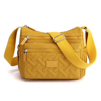 Nylon Shoulder Messenger Bag Lightweight Durable Everyday Use