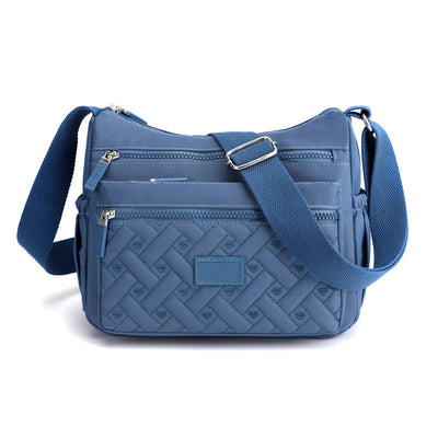 Nylon Shoulder Messenger Bag Lightweight Durable Everyday Use