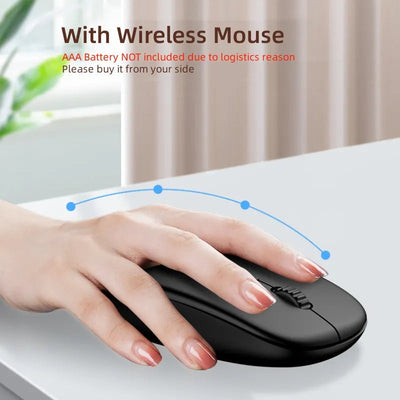 Bluetooth Wireless Keyboard With Leather Case For Samsung Tablets