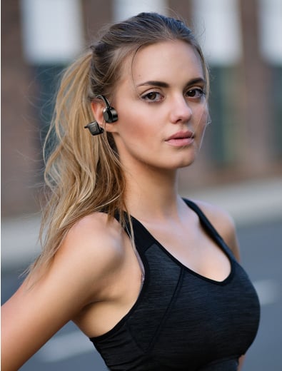 Bone Conduction Headphones Wireless Lightweight Sport Earphones
