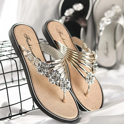 Women's Flat Sandals Comfortable Stylish Summer Footwear For Women