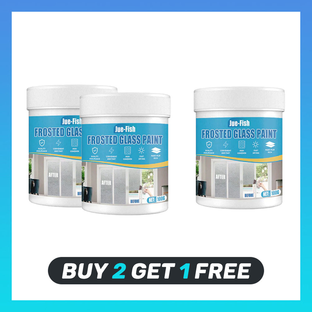 Waterproof Frosted Glass Paint For Doors Windows With Brush