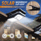 Waterproof Solar Clip Light Outdoor Portable Garden Lamp