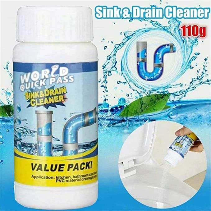 Powerful Sink And Drain Cleaner For Fast Clog Removal