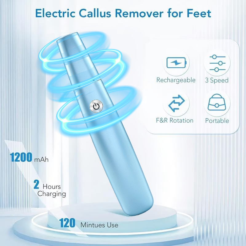 Electric Callus Remover For Smooth Feet And Easy Pedicure Care