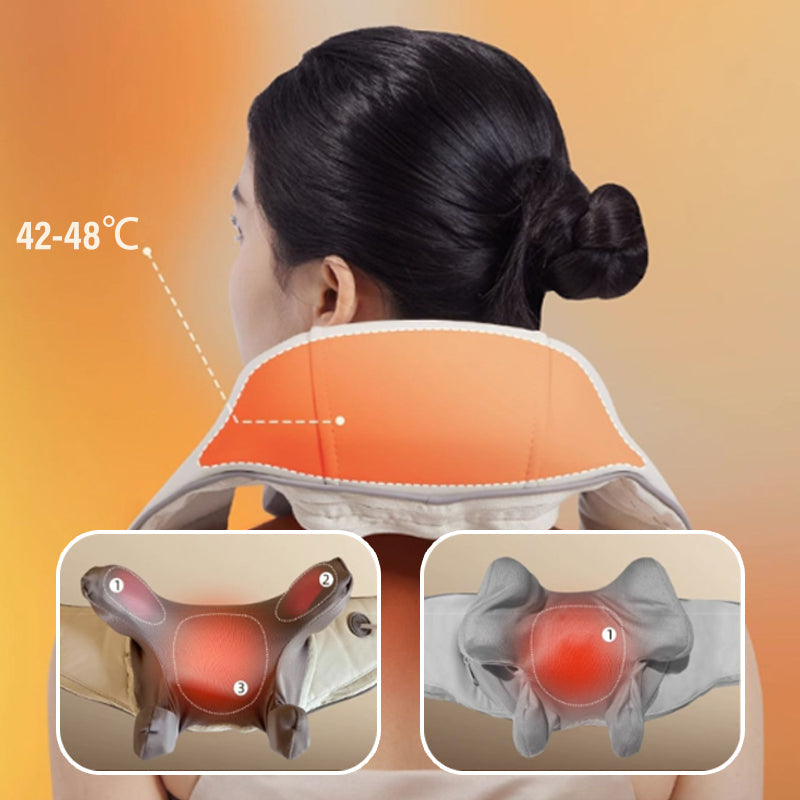 Neck And Shoulder Massager With Heat For Pain Relief And Relaxation