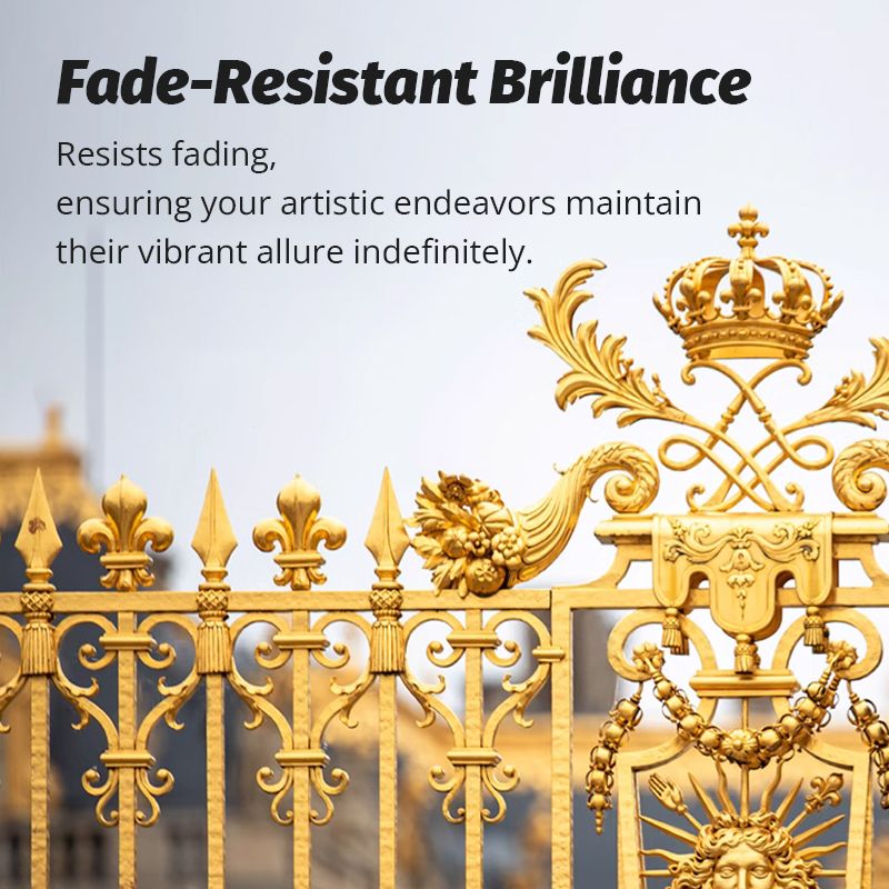 Water Based Gold Leaf Paint For Art Painting And Handcrafts