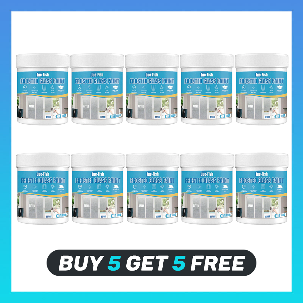 Waterproof Frosted Glass Paint For Doors Windows With Brush
