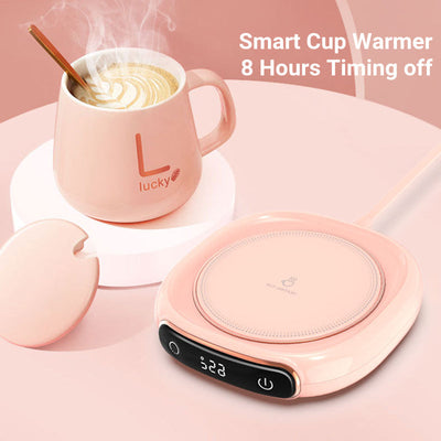 Coffee Mug Warmer With Adjustable Temperature Control And Auto Shutoff
