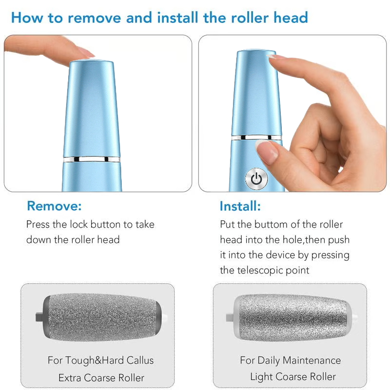 Electric Callus Remover For Smooth Feet And Easy Pedicure Care