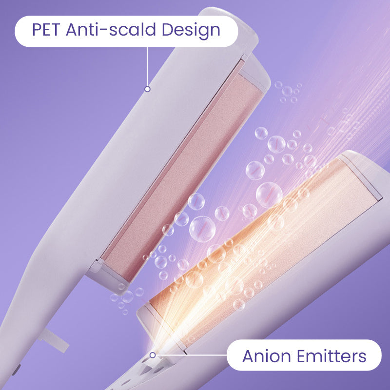 Heated Curling Iron For Effortless Stylish Hair Styling