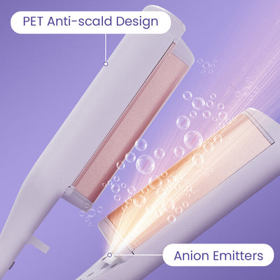 Heated Curling Iron For Effortless Stylish Hair Styling