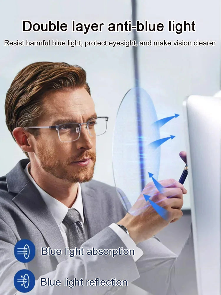 Ultra Light Anti Blue Presbyopic Glasses For Comfortable Vision