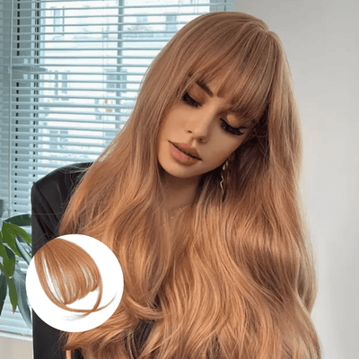 Clip In Bangs Hair Extensions Easy Stylish Natural Look
