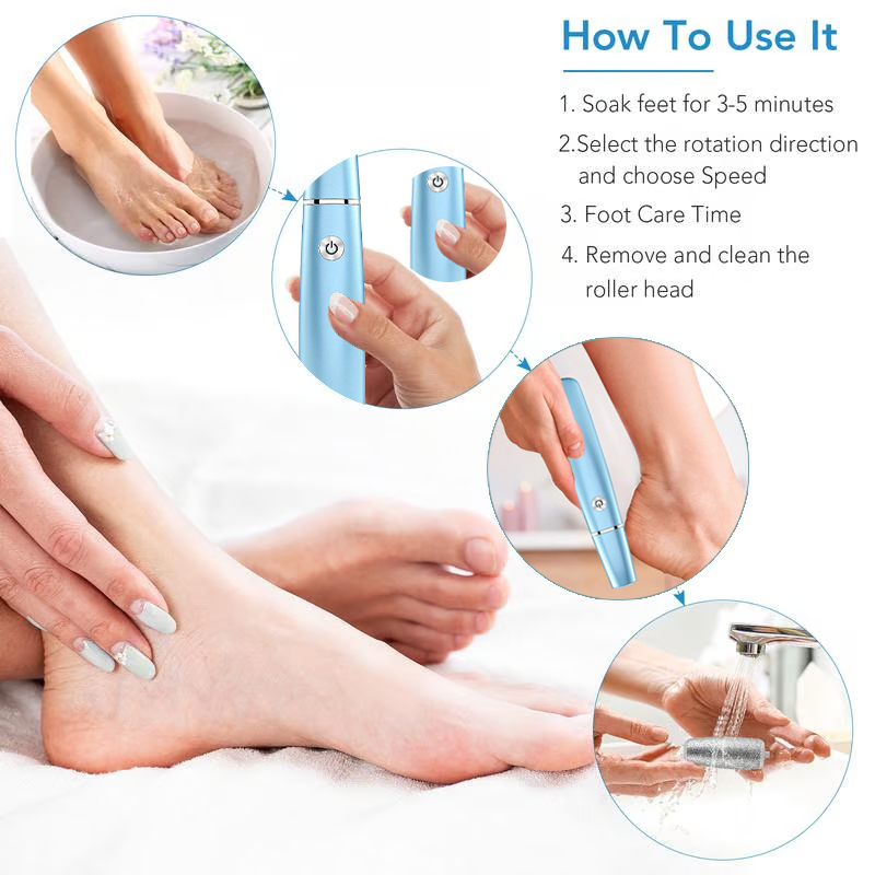 Electric Callus Remover For Smooth Feet And Easy Pedicure Care