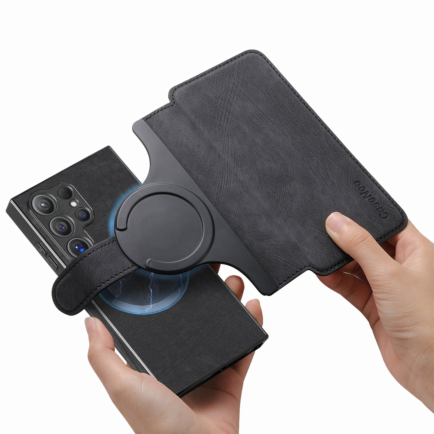 Magnetic Detachable Phone Case With 2-in-1 Protective Design