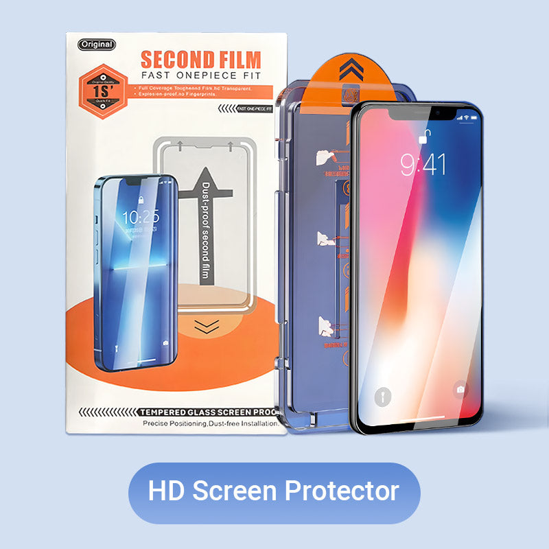 Tempered Glass Screen Protector For IPhone With Anti-Peeping And Dust Removal