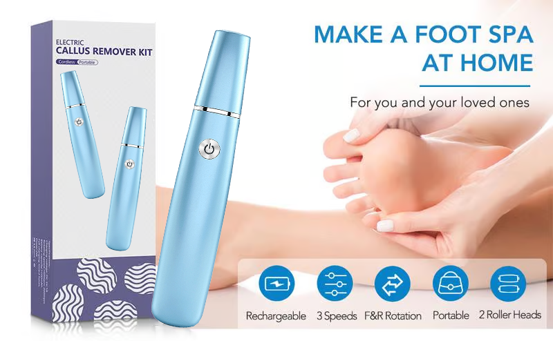 Electric Callus Remover For Smooth Feet And Easy Pedicure Care