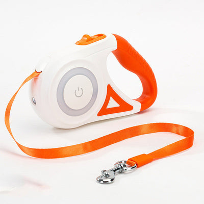 Retractable Dog Leash With Collar And Traction Rope For Small Medium Dogs