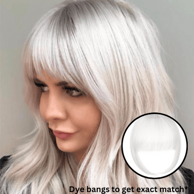 Clip In Bangs Hair Extensions Easy Stylish Natural Look
