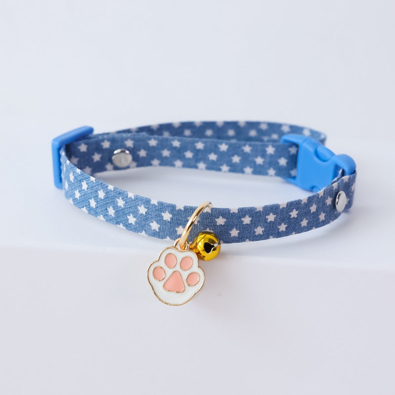 Pet Collar With Bell For Cats And Dogs Adjustable