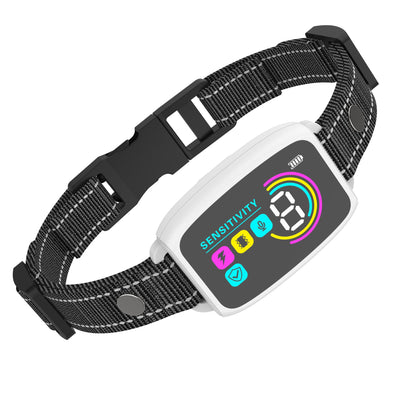 Anti Barking Dog Collar Rechargeable Waterproof Digital Display Collar
