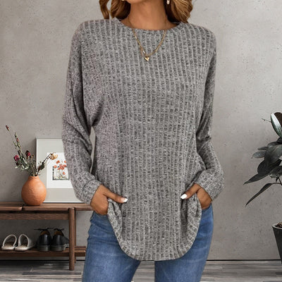Casual Long Sleeved Top Stylish Comfortable Everyday Wear