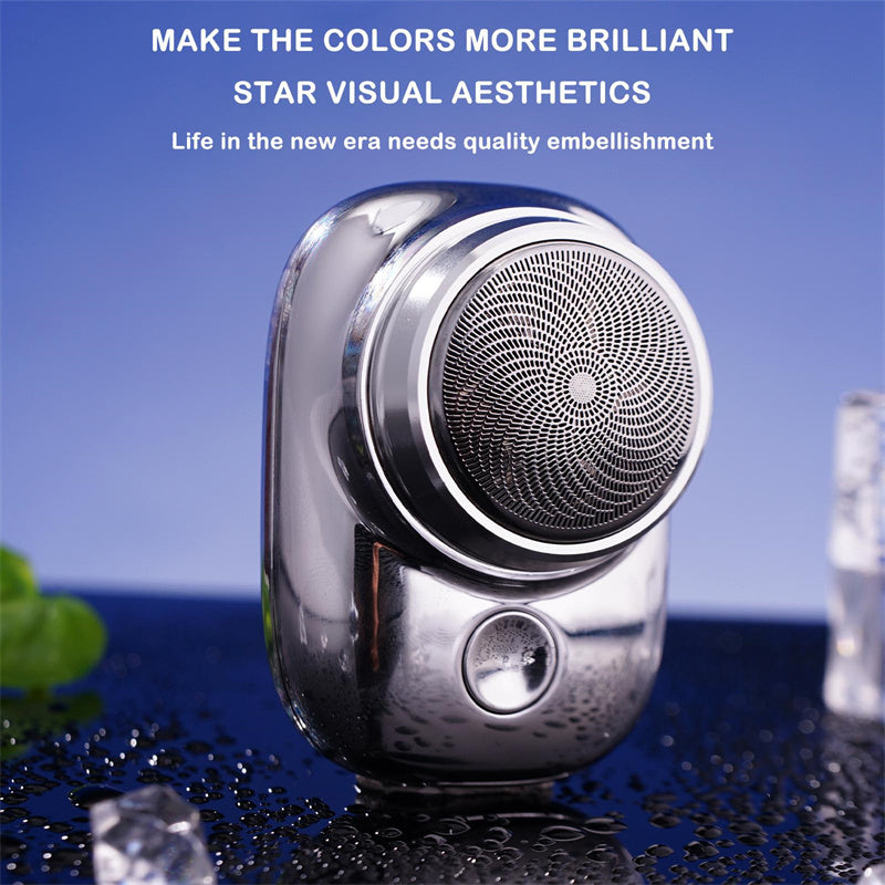 Mini USB Rechargeable Shaver Portable Electric Grooming Tool For Men