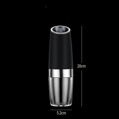 Rechargeable Electric Pepper Grinder Set Adjustable Coarseness LED Light