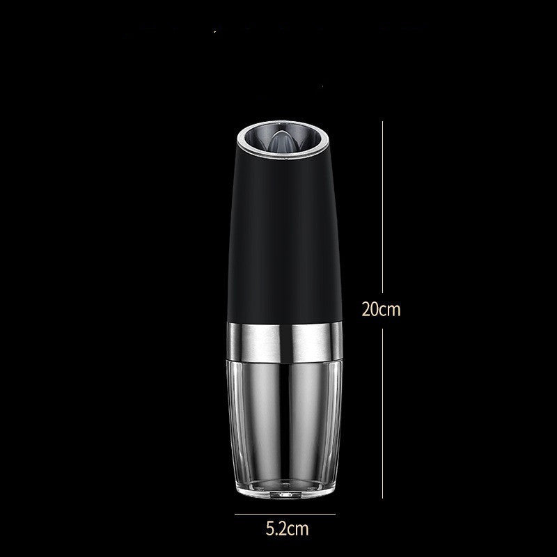 Rechargeable Electric Pepper Grinder Set Adjustable Coarseness LED Light