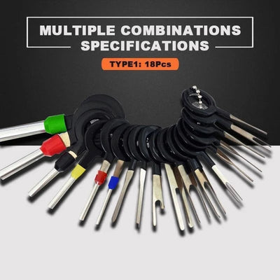 Terminal Removal Tool Kit For Easy Connector Terminal Extraction