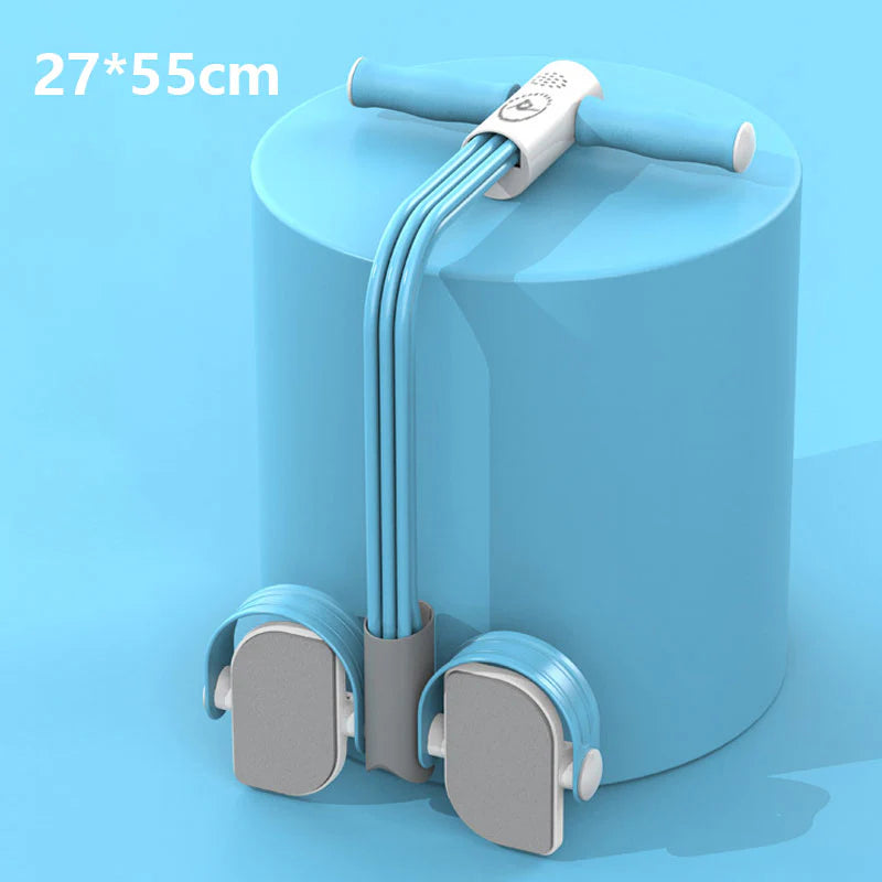 Multifunctional Resistance Rope With Pedal Puller For Exercise
