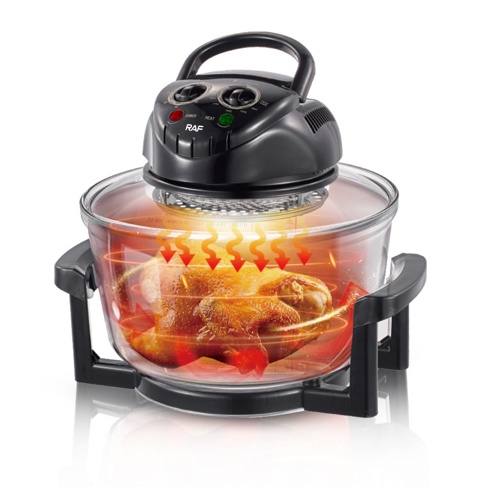Intelligent Air Fryer With Visual Display And Multi-functional Features