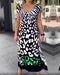 Casual Printed Short Sleeve Dress Stylish Comfortable Summer Wear