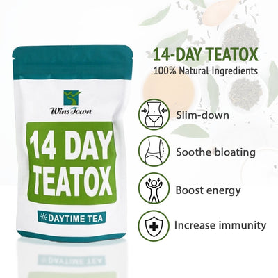 Detox Tea Natural Herbal Cleanse 14 Day Supply For Wellness