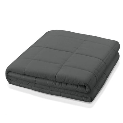 Weighted Blanket 100 Percent Organic Cotton For Comfortable Sleep