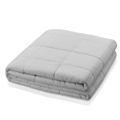 Weighted Blanket 100 Percent Organic Cotton For Comfortable Sleep