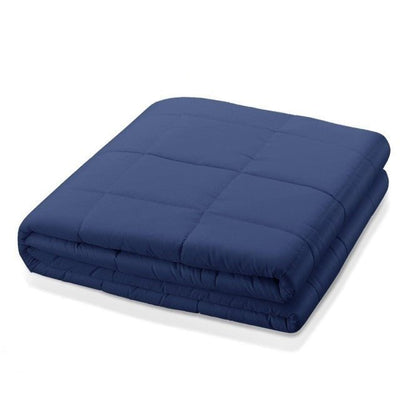 Weighted Blanket 100 Percent Organic Cotton For Comfortable Sleep