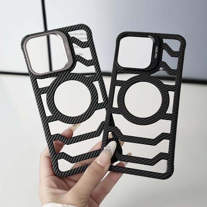 Carbon Fiber Phone Case With Cooling Design For Protection