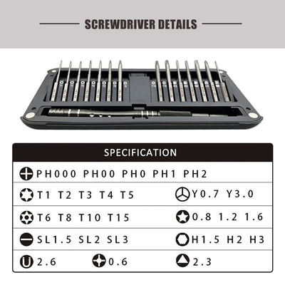 30 In 1 Precision Screwdriver Set For Electronics Repair