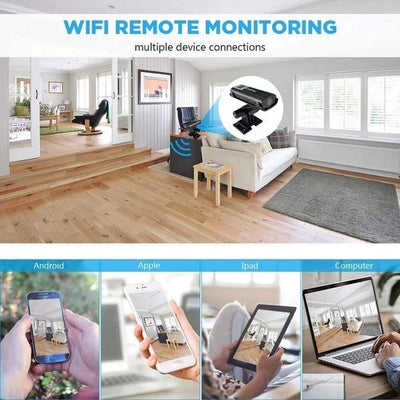Wireless Wifi Security Camera With Remote Monitoring And Night Vision
