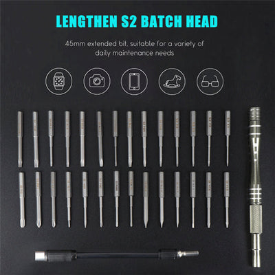 30 In 1 Precision Screwdriver Set For Electronics Repair