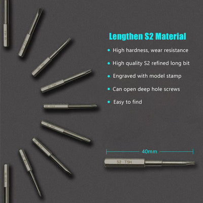 30 In 1 Precision Screwdriver Set For Electronics Repair