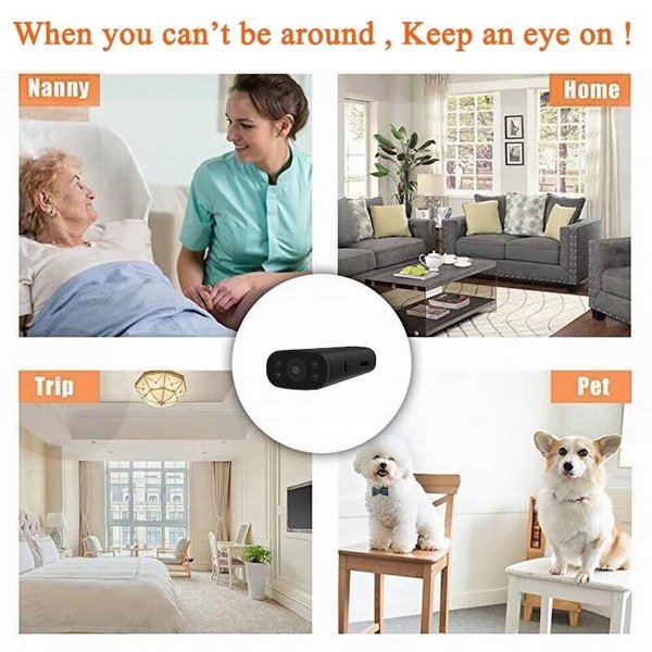 Wireless Wifi Security Camera With Remote Monitoring And Night Vision