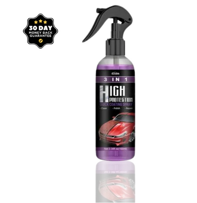 3 In 1 Quick Protection Car Coating Spray For Shine