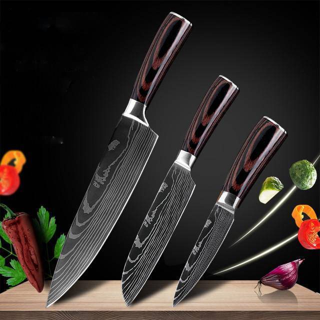 Carpenters Special Kitchen Knife Set 6 And 8 Piece Cooking Tools